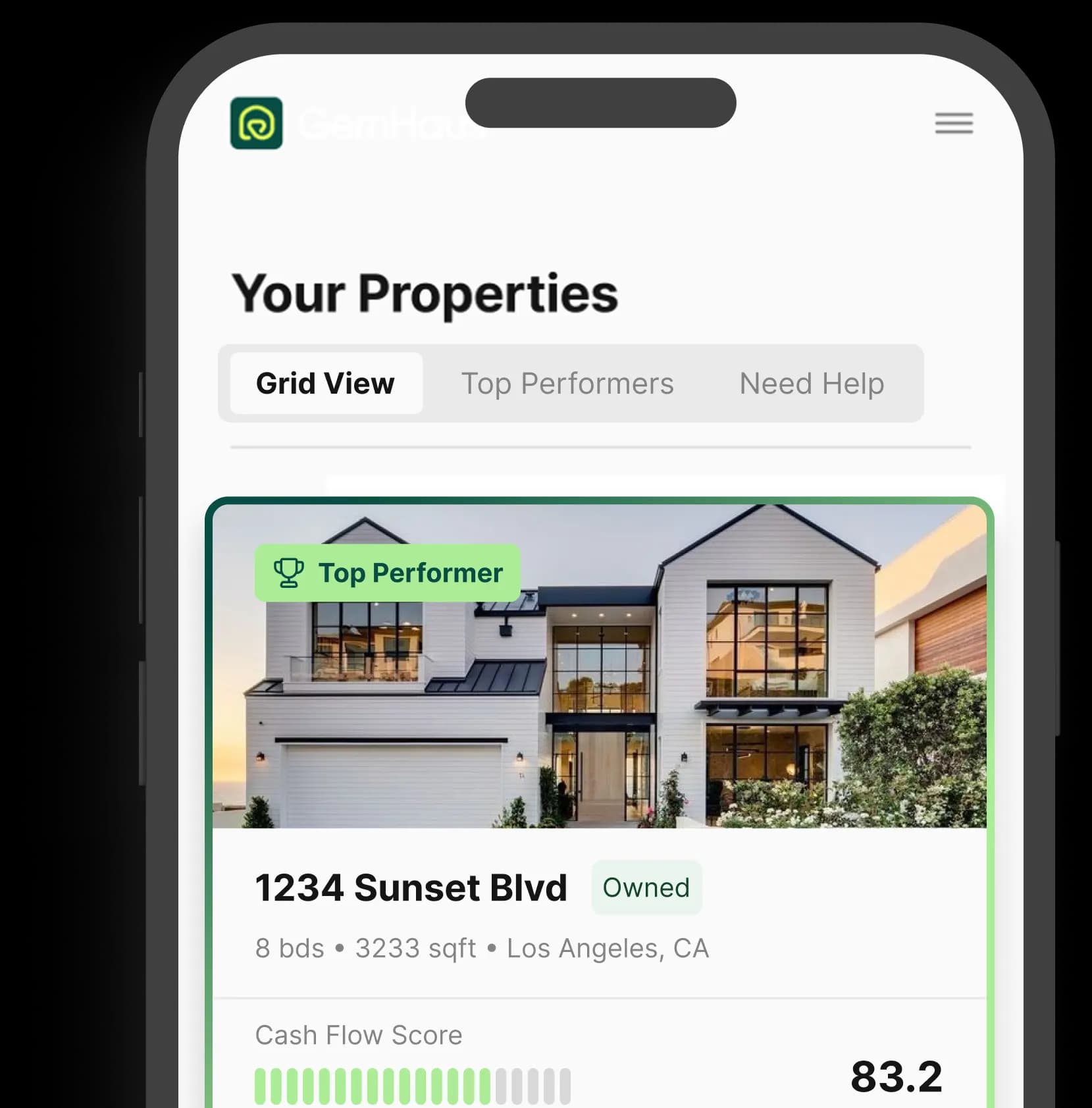 Mobile Application View